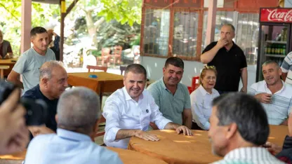 Mezitli’de kırsal mahallelere hizmet mesaisi