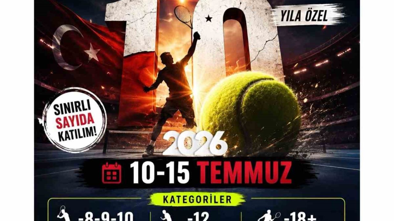 Muğla’da 15 Temmuz’a özel tenis turnuvası düzenlenecek