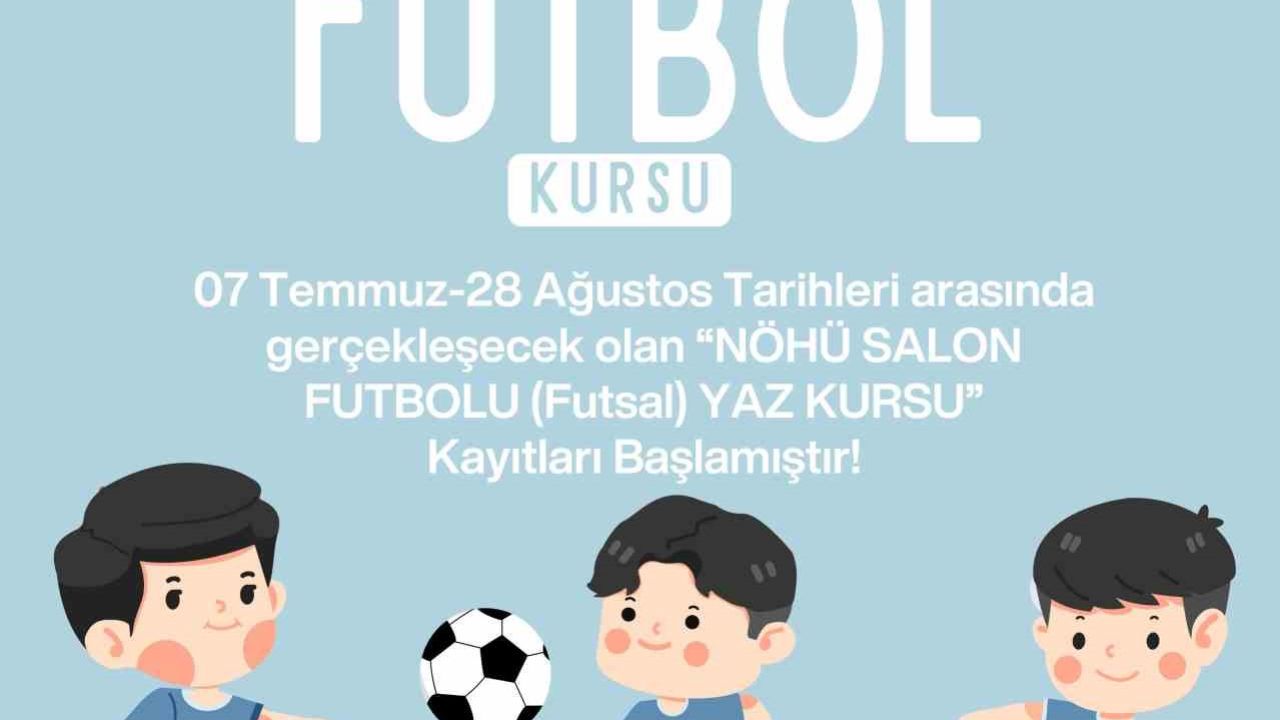 NÖHÜ’de çocuklara yönelik futsal yaz kursu başlıyor