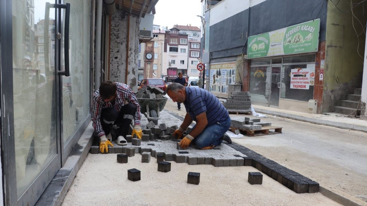 Ordu’da güvenli kaldırım çalışmaları