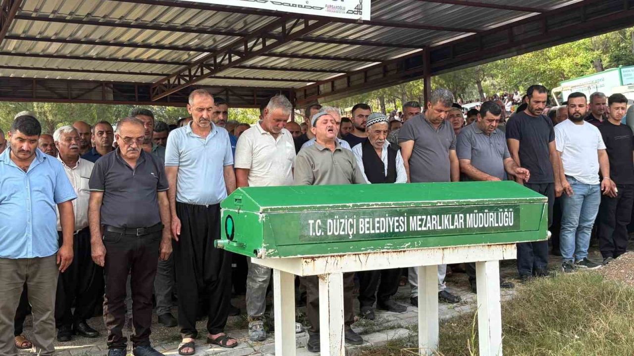 Osmaniye’de iş kazasında hayatını kaybeden stajyer öğrenci gözyaşlarıyla defnedildi