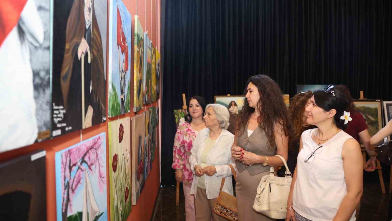 OSMEK kursiyerlerinin eserleri Panorama 1326’da sanatseverlerle buluştu