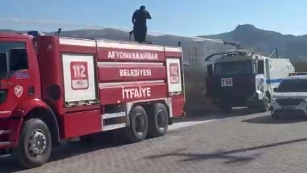 Otluk alandaki yangın TOMA’ların da müdahalesiyle söndürüldü