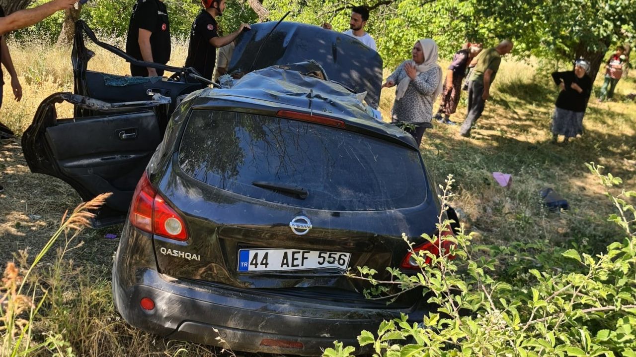 Otomobil şarampole devrildi: 1 yaralı
