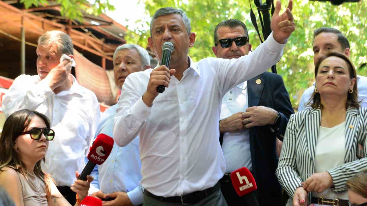 Özgür Özel: "Ya bir yol bulacağız ya bir yol açacağız"