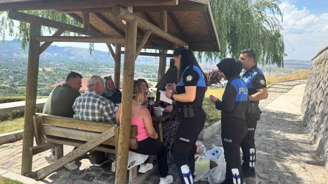 Polis vatandaşları yangınlar konusunda uyardı