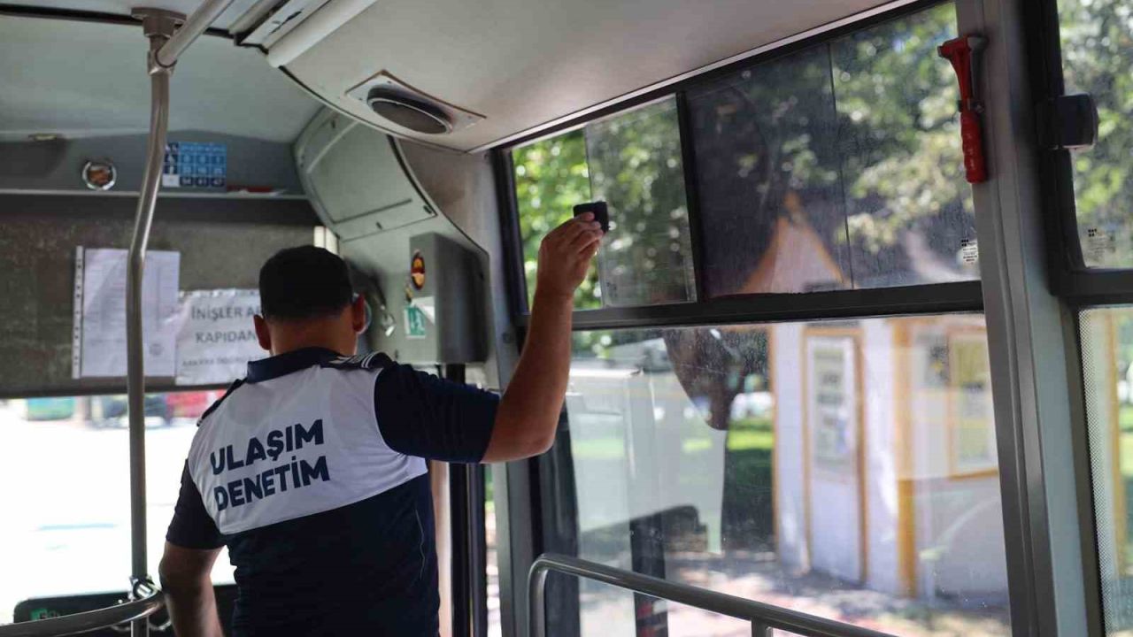 Sakarya’da toplu taşıma araçlarında klima denetimi sıklaştırıldı