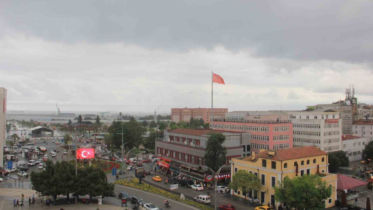 Samsun’u serinleten yağmur