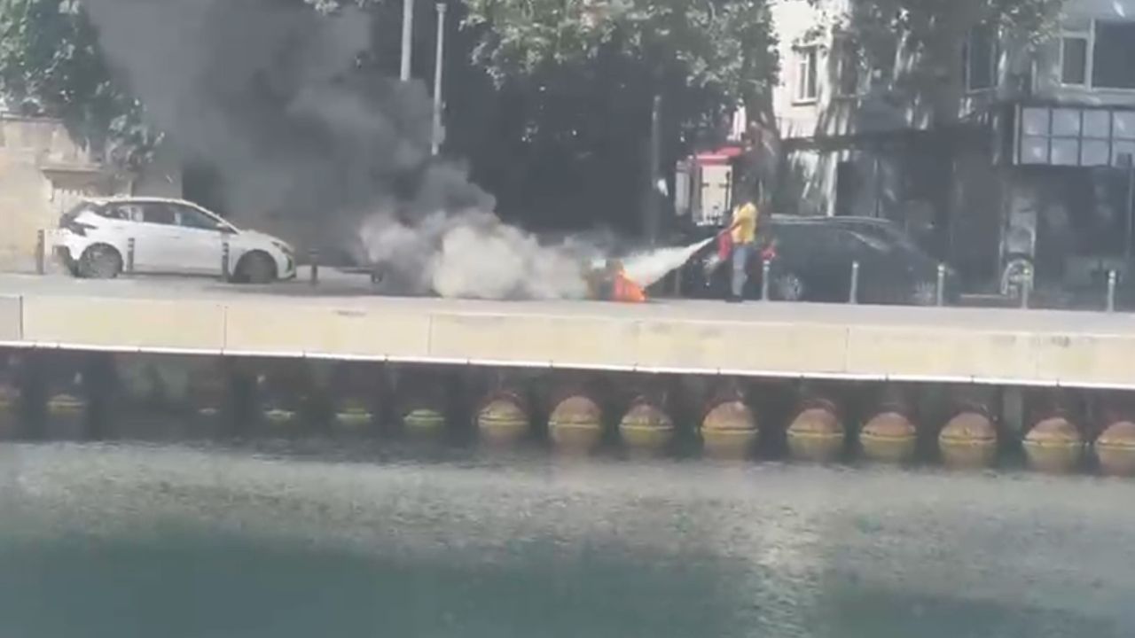 Sarıyer’de yer altı kablolarında yangın paniği