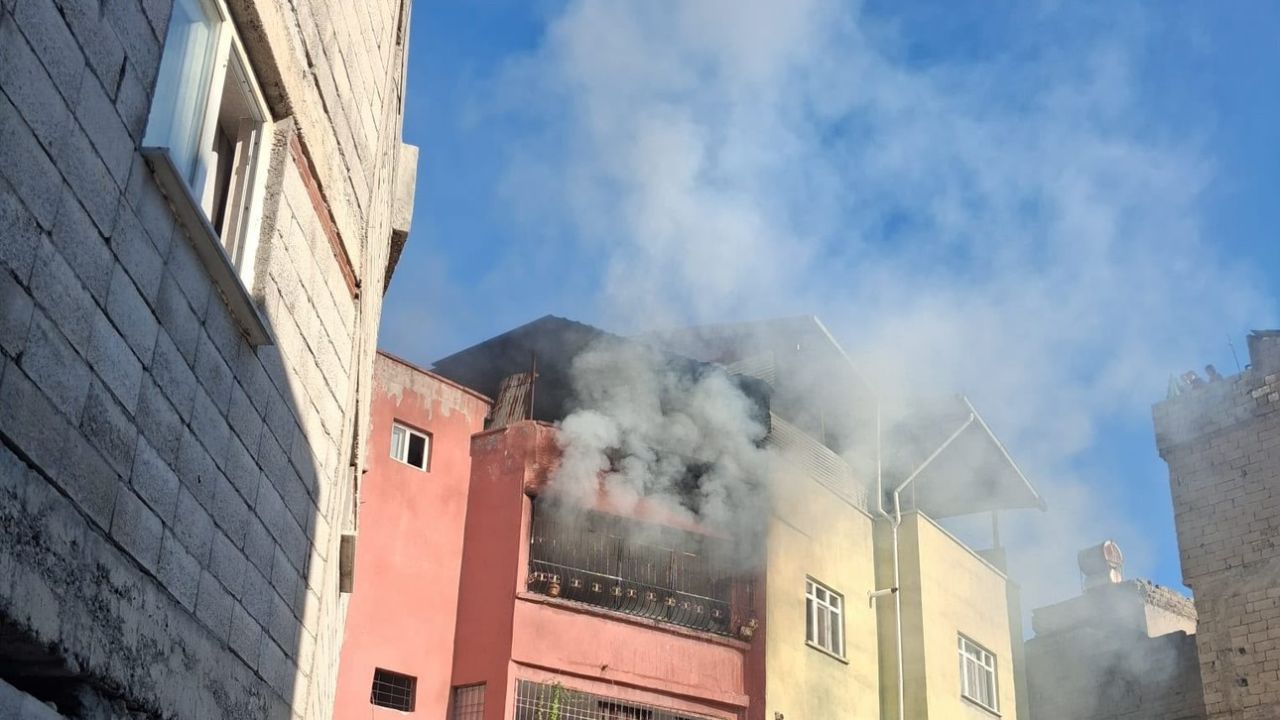 Siirt’te ev yangını