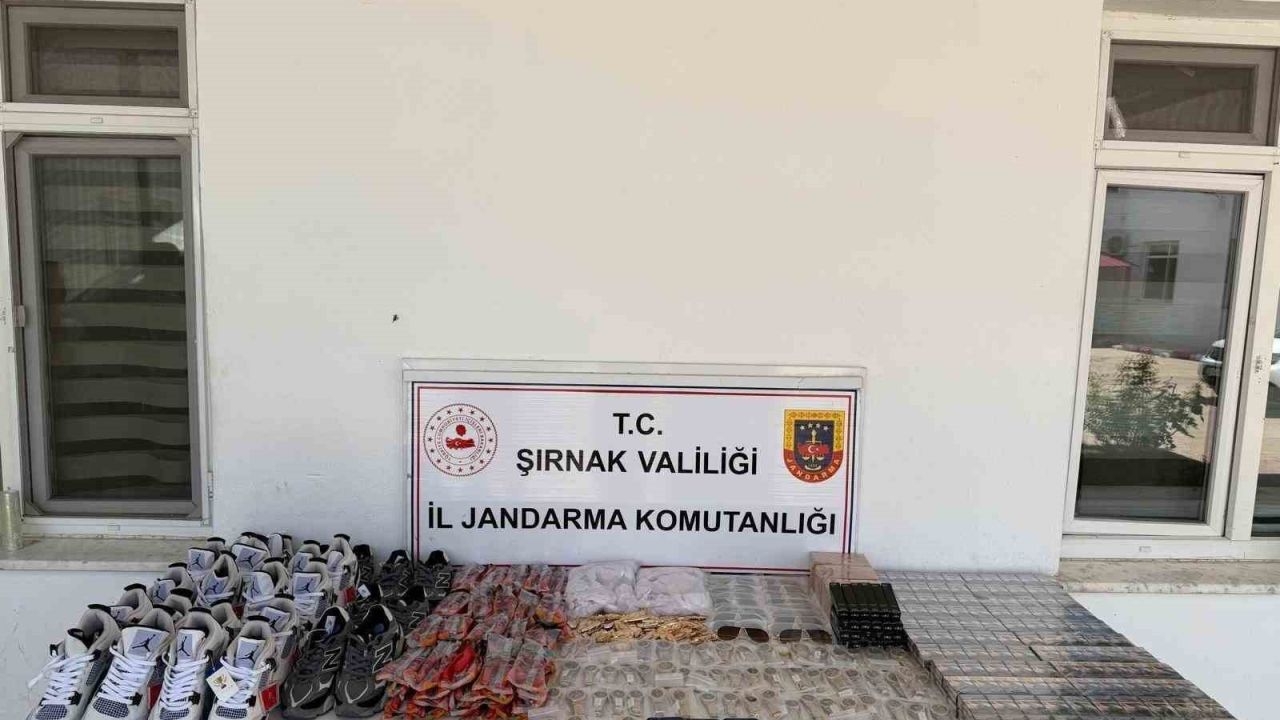 Şırnak’ta 16,7 milyon liralık uyuşturucu ve gümrük kaçağı malzeme ele geçirildi