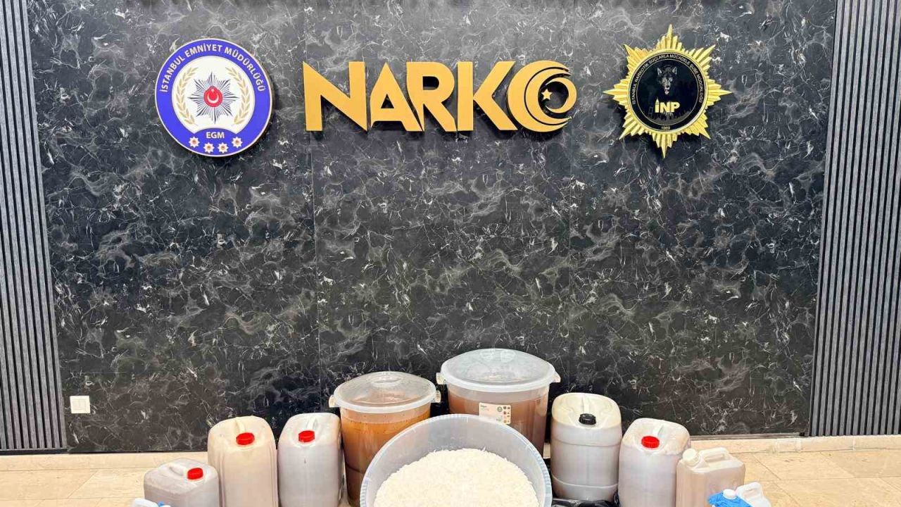 Şişli’de uyuşturucu operasyonu: 239 kilo uyuşturucu ele geçirildi