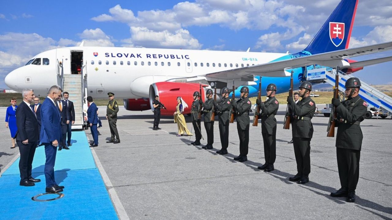 Slovakya Cumhurbaşkanı Pellegrini ve Slovenya Başbakanı Jansa Ankara’da