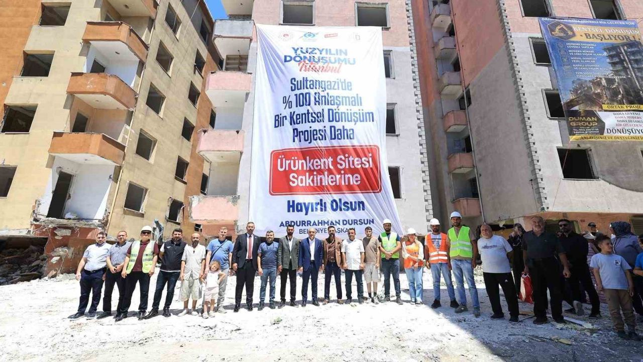 Sultangazi’de kentsel dönüşüme devam