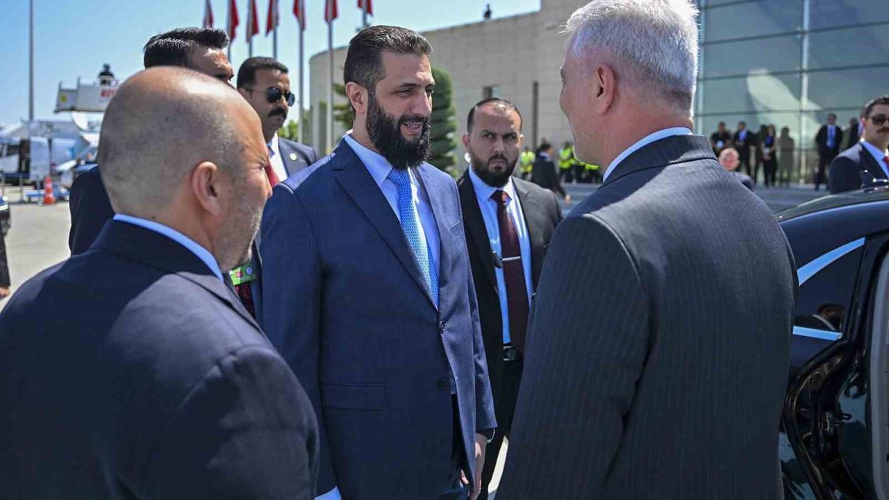 Suriye Cumhurbaşkanı Şara Ankara’da