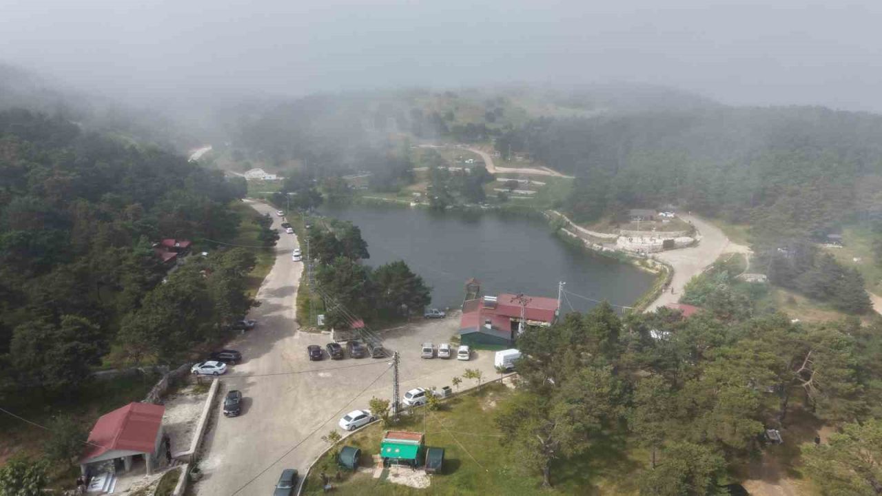 Tokat’ta bin 400 rakımdaki gölet ziyaretçilerini ağırlıyor