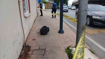 Trabzon’da İtfaiye Kavşağı’nda şüpheli çanta paniği