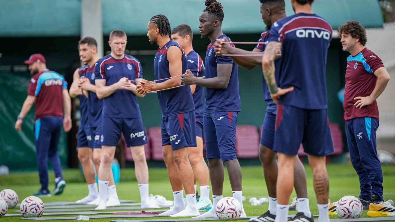 Trabzonspor, Onuachu dışında tam kadroya yaklaştı