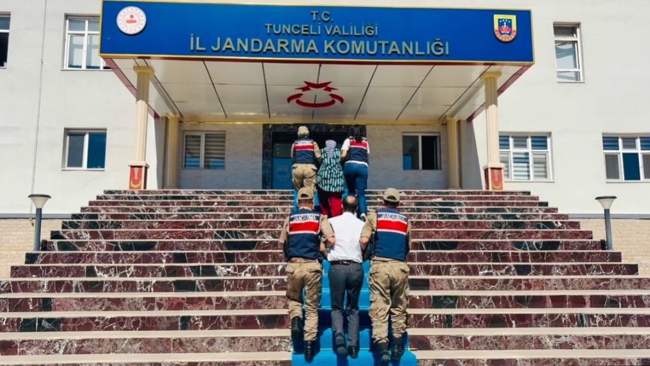 Tunceli merkezli organize suç örgütü operasyonunda 3 tutuklama