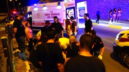 Tunceli’de motosiklet kazası: 2 yaralı