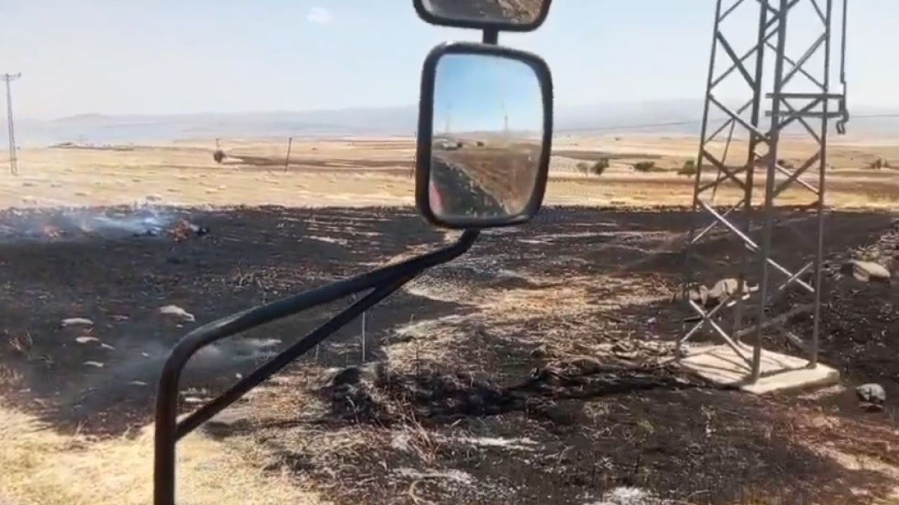 Tunceli’de otluk yangını ekili arazilere ulaşmadan söndürüldü