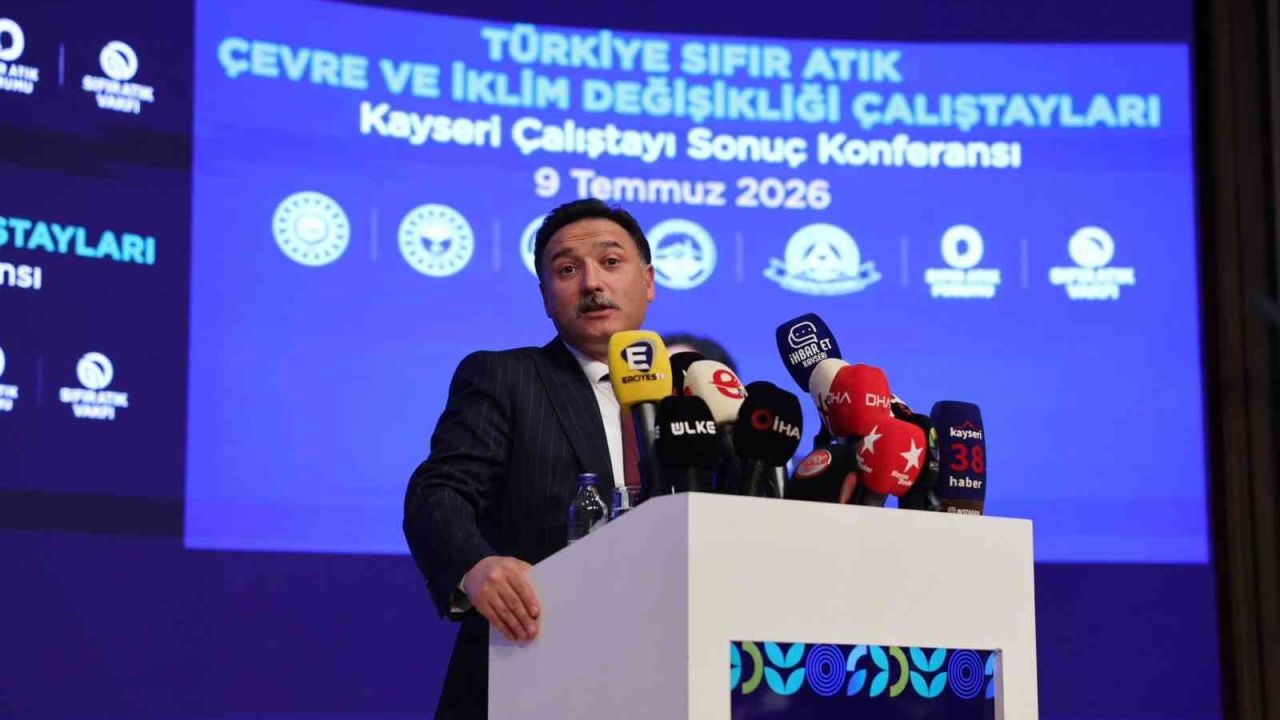 Vali Çiçek: "Yeşil Mutabakat ve sıfır atıkla ilgili çalışmalar bizim şehrimiz için hayati önemdedir"
