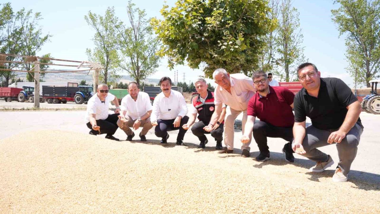 Yenişehir’de buğday alımları başladı: Başkan Ercan Özel’den üreti̇ciye tam destek